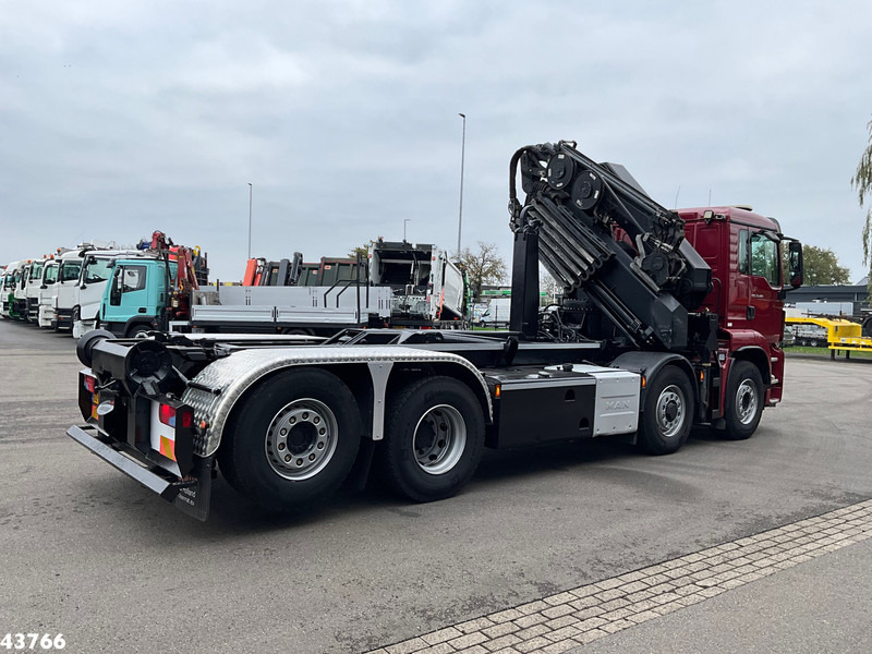 MAN TGS 35.480 8x4H Euro 6 HMF 40 Tonmeter laadkraan + Fly-Jib - Vinçli kamyon: fotoğraf 4 MAN TGS 35.480 8x4H Euro 6 HMF 40 Tonmeter laadkraan + Fly-Jib - Vinçli kamyon: fotoğraf 4