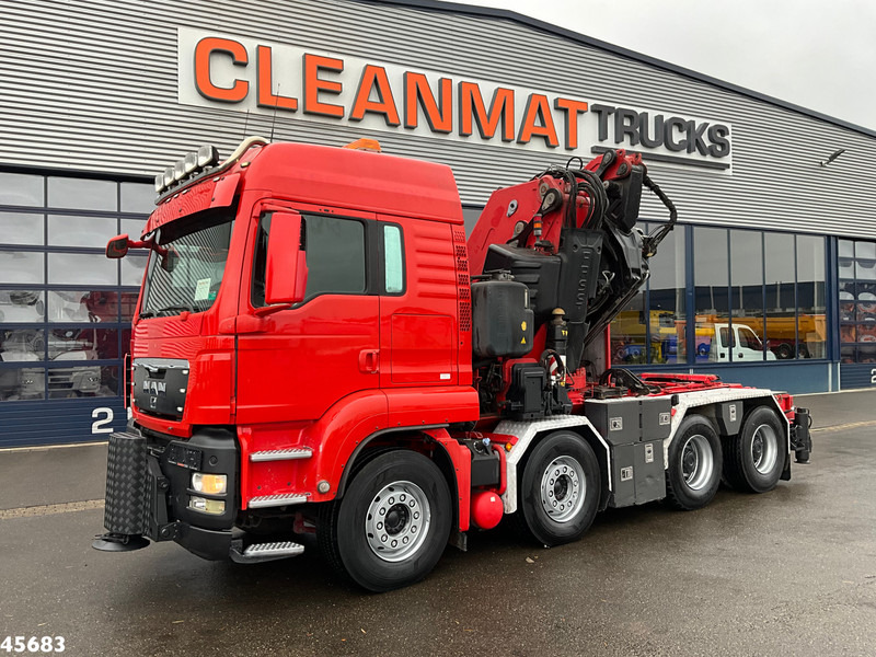 MAN TGS 41.480 8x4 ZF Intarder Fassi 130 Tonmeter laadkraan + Fly-JIb - Vinçli kamyon: fotoğraf 2 MAN TGS 41.480 8x4 ZF Intarder Fassi 130 Tonmeter laadkraan + Fly-JIb - Vinçli kamyon: fotoğraf 2