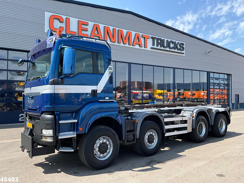 MAN TGS 43.440 8x8 HTS 30 Ton containersysteem + Vossebelt 20m³ container - Kablo sistemli kamyon: fotoğraf 4 MAN TGS 43.440 8x8 HTS 30 Ton containersysteem + Vossebelt 20m³ container - Kablo sistemli kamyon: fotoğraf 4