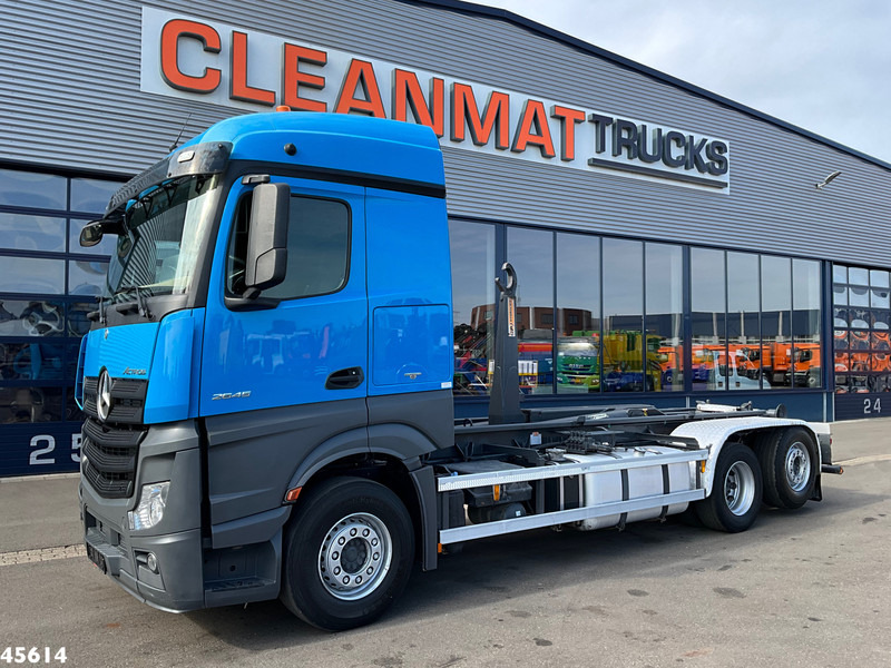 Mercedes-Benz Actros 2545 Euro 6 AJK 25 Tonmeter haakarmsysteem - Kancalı yükleyici kamyon: fotoğraf 5 Mercedes-Benz Actros 2545 Euro 6 AJK 25 Tonmeter haakarmsysteem - Kancalı yükleyici kamyon: fotoğraf 5