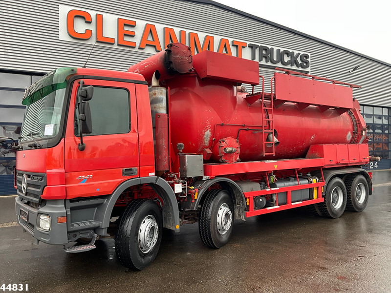 Mercedes-Benz Actros 4141 8x4 RVS Naaktgeboren drogestoffen Just 99.291 km! - Vidanjör: fotoğraf 5 Mercedes-Benz Actros 4141 8x4 RVS Naaktgeboren drogestoffen Just 99.291 km! - Vidanjör: fotoğraf 5