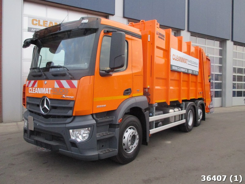 Mercedes-Benz Antos 2533 Zoeller 21,5m3 - Çöp kamyonu: fotoğraf 1 Mercedes-Benz Antos 2533 Zoeller 21,5m3 - Çöp kamyonu: fotoğraf 1