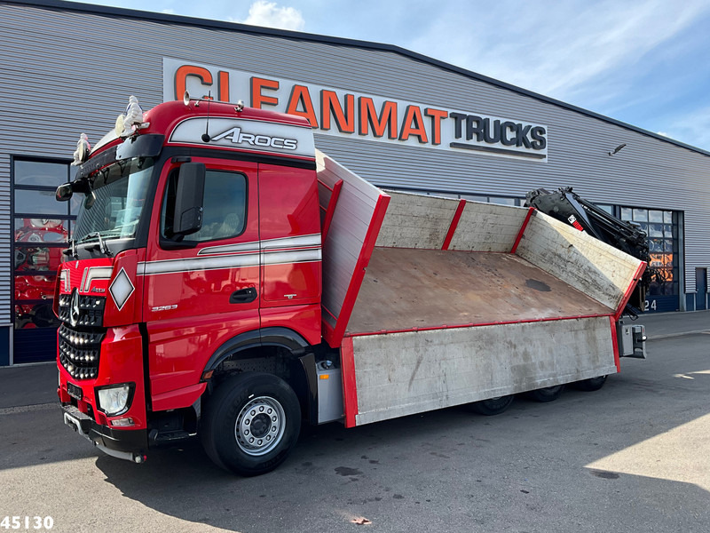 Mercedes-Benz Arocs 3263 8x4 Hiab 37 Tonmeter laadkraan + Fly-Jib - Damperli kamyon, Vinçli kamyon: fotoğraf 2 Mercedes-Benz Arocs 3263 8x4 Hiab 37 Tonmeter laadkraan + Fly-Jib - Damperli kamyon, Vinçli kamyon: fotoğraf 2
