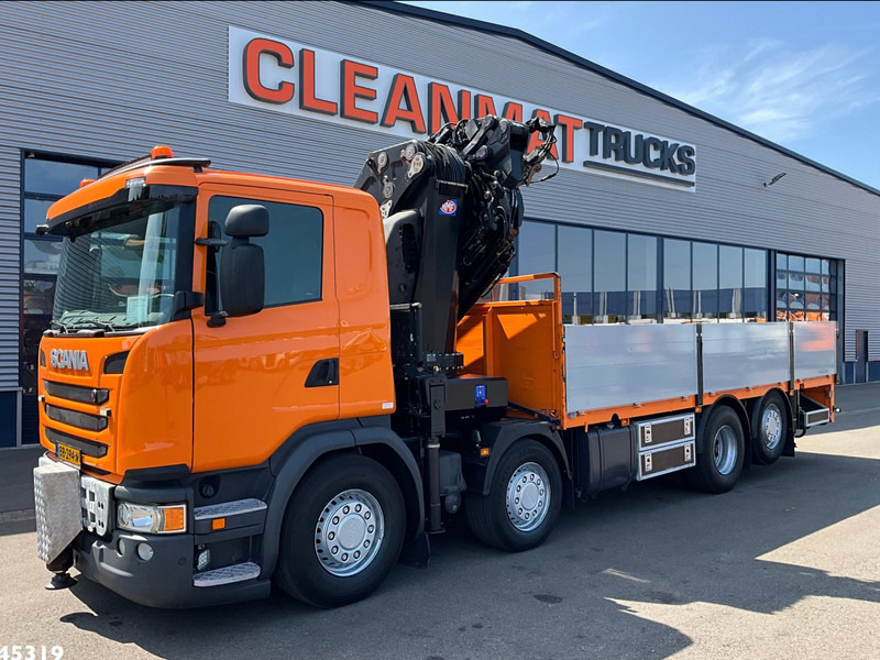 Scania G 450 Euro 6 HMF 60 Tonmeter laadkraan + Fly-Jib - Vinçli kamyon: fotoğraf 2 Scania G 450 Euro 6 HMF 60 Tonmeter laadkraan + Fly-Jib - Vinçli kamyon: fotoğraf 2