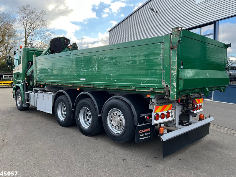 Scania G 490 8x4 Euro 6 Hiab 24 Tonmeter laadkraan - Damperli kamyon, Vinçli kamyon: fotoğraf 5 Scania G 490 8x4 Euro 6 Hiab 24 Tonmeter laadkraan - Damperli kamyon, Vinçli kamyon: fotoğraf 5