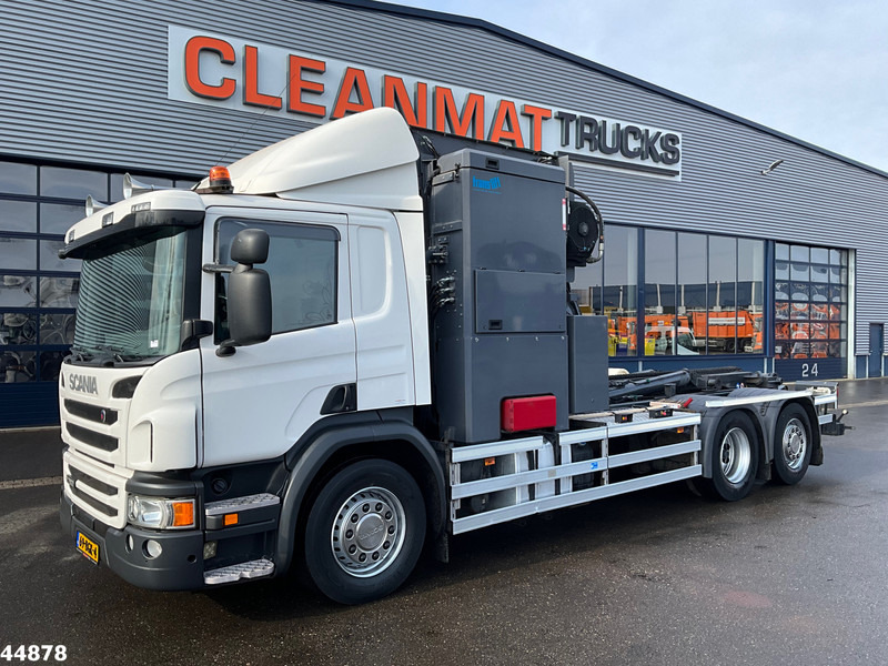 Scania P 280 6x2 Euro 6 VDL Translift zijlader Just 159.334 km! - Çöp kamyonu: fotoğraf 4 Scania P 280 6x2 Euro 6 VDL Translift zijlader Just 159.334 km! - Çöp kamyonu: fotoğraf 4