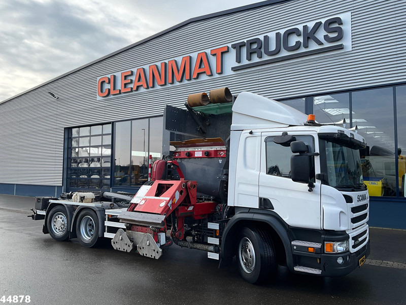 Scania P 280 6x2 Euro 6 VDL Translift zijlader Just 159.334 km! - Çöp kamyonu: fotoğraf 1 Scania P 280 6x2 Euro 6 VDL Translift zijlader Just 159.334 km! - Çöp kamyonu: fotoğraf 1