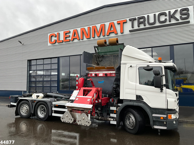 Scania P 280 Euro 6 Translift zijlader Just 163.656 Km! - Çöp kamyonu: fotoğraf 1 Scania P 280 Euro 6 Translift zijlader Just 163.656 Km! - Çöp kamyonu: fotoğraf 1