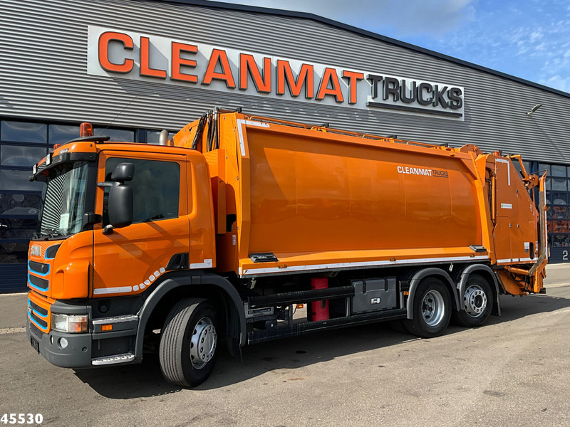 Scania P 320 Geesink 24m³ Welvaarts weighing system - Çöp kamyonu: fotoğraf 1 Scania P 320 Geesink 24m³ Welvaarts weighing system - Çöp kamyonu: fotoğraf 1