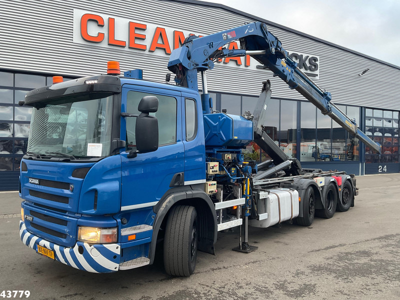 Scania P 360 8x2 Hiab 21 Tonmeter laadkraan - Kancalı yükleyici kamyon, Vinçli kamyon: fotoğraf 1 Scania P 360 8x2 Hiab 21 Tonmeter laadkraan - Kancalı yükleyici kamyon, Vinçli kamyon: fotoğraf 1