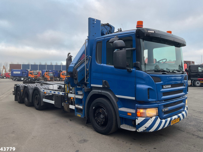 Scania P 360 8x2 Hiab 21 Tonmeter laadkraan - Kancalı yükleyici kamyon, Vinçli kamyon: fotoğraf 5 Scania P 360 8x2 Hiab 21 Tonmeter laadkraan - Kancalı yükleyici kamyon, Vinçli kamyon: fotoğraf 5
