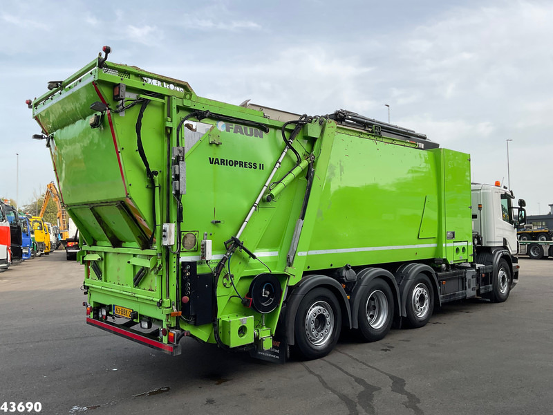 Scania P 360 Faun 18m³ + Hiab crane + Underground Container Washing Installation - Çöp kamyonu: fotoğraf 5 Scania P 360 Faun 18m³ + Hiab crane + Underground Container Washing Installation - Çöp kamyonu: fotoğraf 5