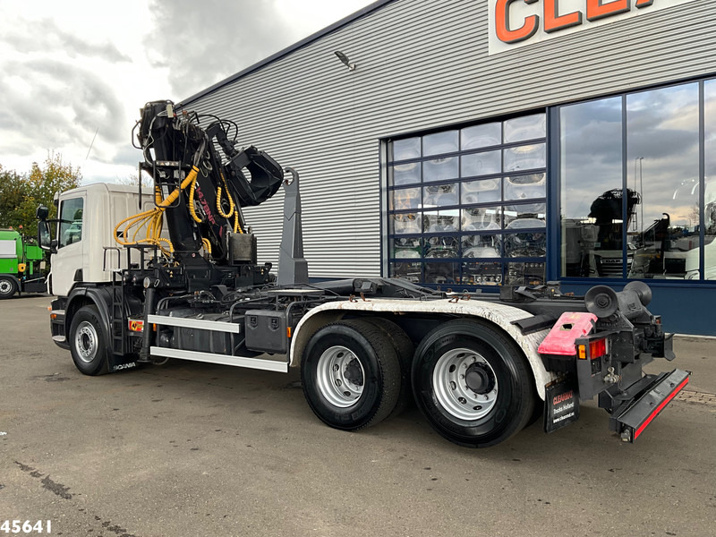 Scania P 380 Terex 14 Tonmeter laadkraan met Poliepgrijper! - Kancalı yükleyici kamyon, Vinçli kamyon: fotoğraf 3 Scania P 380 Terex 14 Tonmeter laadkraan met Poliepgrijper! - Kancalı yükleyici kamyon, Vinçli kamyon: fotoğraf 3