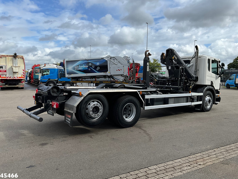Scania P 400 Retarder Hiab 8 Tonmeter laadkraan - Kancalı yükleyici kamyon, Vinçli kamyon: fotoğraf 4 Scania P 400 Retarder Hiab 8 Tonmeter laadkraan - Kancalı yükleyici kamyon, Vinçli kamyon: fotoğraf 4