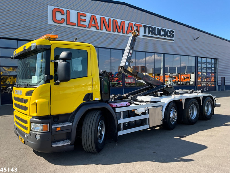 Scania P 450 Euro 6 Hyvalift 26 Ton haakarmsysteem - Kancalı yükleyici kamyon: fotoğraf 1 Scania P 450 Euro 6 Hyvalift 26 Ton haakarmsysteem - Kancalı yükleyici kamyon: fotoğraf 1