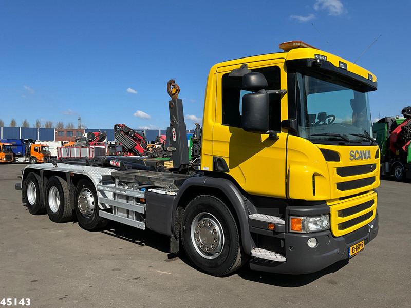 Scania P 450 Euro 6 Hyvalift 26 Ton haakarmsysteem - Kancalı yükleyici kamyon: fotoğraf 3 Scania P 450 Euro 6 Hyvalift 26 Ton haakarmsysteem - Kancalı yükleyici kamyon: fotoğraf 3