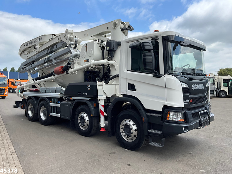 Scania P 450 XT 8x4 Euro 6 Retarder CIFA 7m³ Mixer + Pumi Pump 25 m³ NEW AND UNUSED! - Mobil beton pompası: fotoğraf 3 Scania P 450 XT 8x4 Euro 6 Retarder CIFA 7m³ Mixer + Pumi Pump 25 m³ NEW AND UNUSED! - Mobil beton pompası: fotoğraf 3