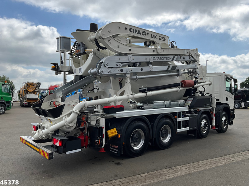 Scania P 450 XT 8x4 Euro 6 Retarder CIFA 7m³ Mixer + Pumi Pump 25 m³ NEW AND UNUSED! - Transmikser: fotoğraf 4 Scania P 450 XT 8x4 Euro 6 Retarder CIFA 7m³ Mixer + Pumi Pump 25 m³ NEW AND UNUSED! - Transmikser: fotoğraf 4
