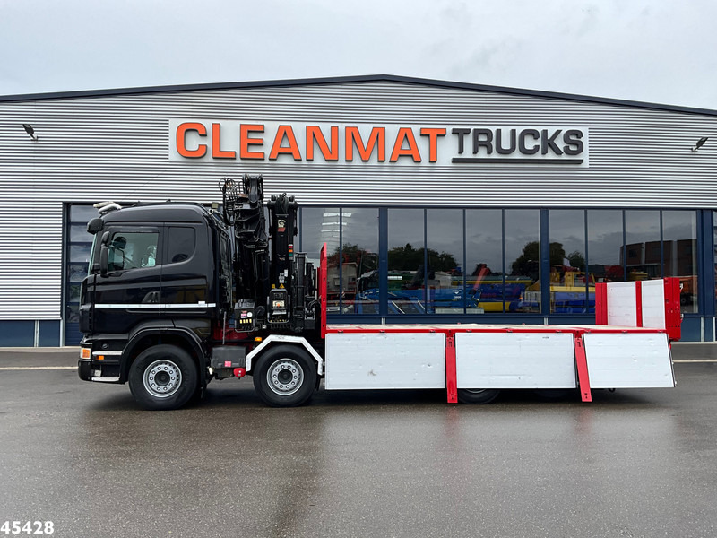 Scania R 480 8x2 Retarder Hiab 47 Tonmeter laadkraan + Fly-Jib! Just 242.931 km! - Vinçli kamyon: fotoğraf 4 Scania R 480 8x2 Retarder Hiab 47 Tonmeter laadkraan + Fly-Jib! Just 242.931 km! - Vinçli kamyon: fotoğraf 4