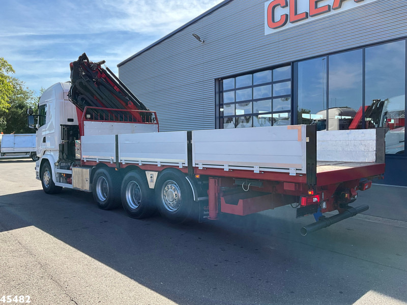 Scania R 490 8x4 Euro 6 Retarder HMF 60 Tonmeter laadkraan + Fly-Jib - Vinçli kamyon: fotoğraf 5 Scania R 490 8x4 Euro 6 Retarder HMF 60 Tonmeter laadkraan + Fly-Jib - Vinçli kamyon: fotoğraf 5