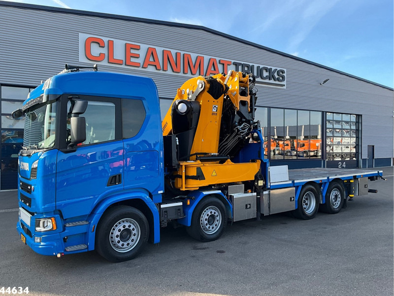 Scania R 540 Euro 6 Effer 100 Tonmeter laadkraan + Fly-Jib Just 39.720 km! - Vinçli kamyon: fotoğraf 2 Scania R 540 Euro 6 Effer 100 Tonmeter laadkraan + Fly-Jib Just 39.720 km! - Vinçli kamyon: fotoğraf 2