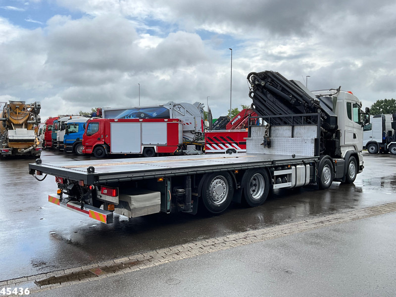 Scania R490 8x2 Euro 6 Retarder HMF 85 Tonmeter laadkraan + Fly-jib - Vinçli kamyon: fotoğraf 5 Scania R490 8x2 Euro 6 Retarder HMF 85 Tonmeter laadkraan + Fly-jib - Vinçli kamyon: fotoğraf 5