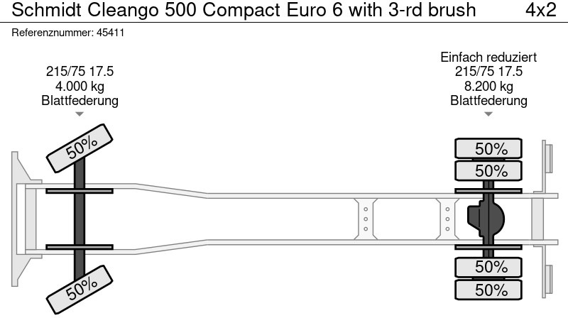 Yol süpürme aracı Schmidt Cleango 500 Compact Euro 6 with 3-rd brush: fotoğraf 19
