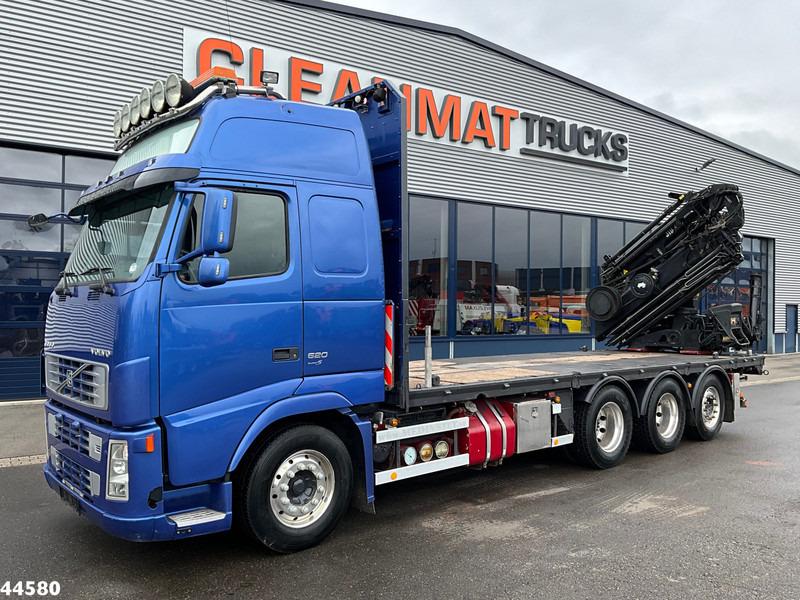 Volvo FH 520 8x4 Euro 5 Hiab 24 Tonmeter laadkraan + Fly-jib - Vinçli kamyon: fotoğraf 3 Volvo FH 520 8x4 Euro 5 Hiab 24 Tonmeter laadkraan + Fly-jib - Vinçli kamyon: fotoğraf 3
