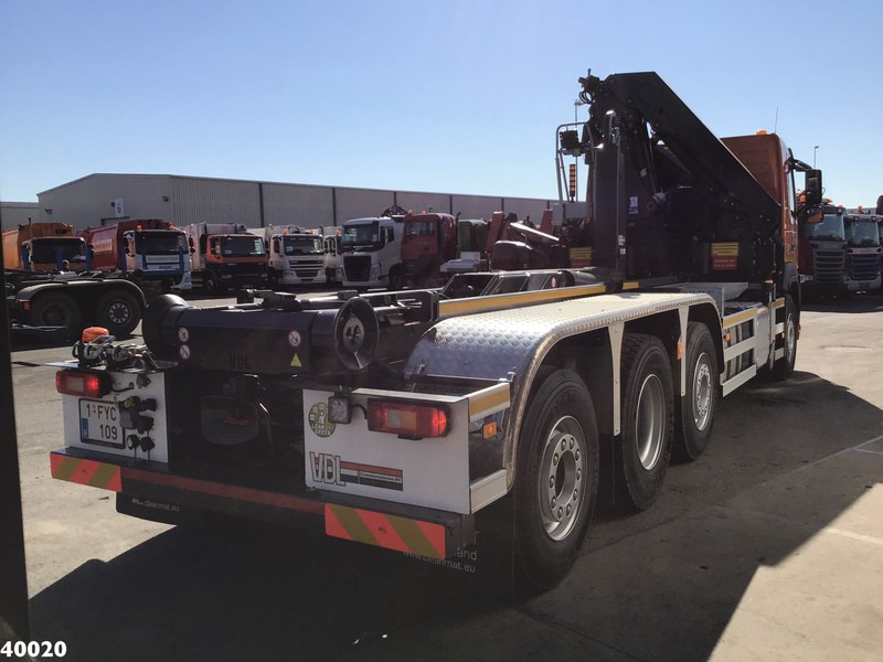 Volvo FM 420 8x2 HMF 28 ton/meter laadkraan Welvaarts weighing system - Kancalı yükleyici kamyon, Vinçli kamyon: fotoğraf 4 Volvo FM 420 8x2 HMF 28 ton/meter laadkraan Welvaarts weighing system - Kancalı yükleyici kamyon, Vinçli kamyon: fotoğraf 4