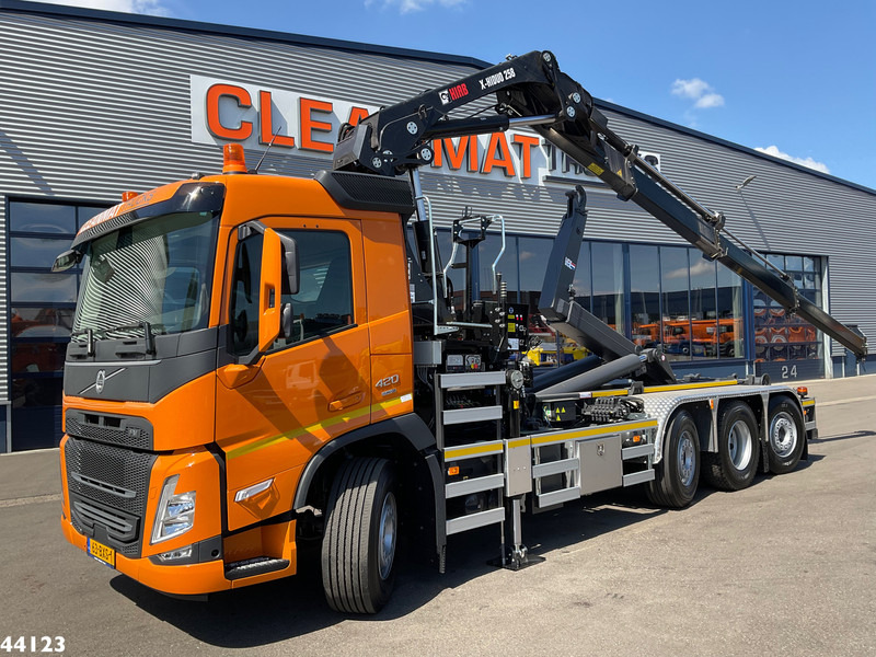 Volvo FM 420 8x2 Hiab 25 Tonmeter laadkraan Welvaarts laadkraan weegsysteem - Kancalı yükleyici kamyon, Vinçli kamyon: fotoğraf 1 Volvo FM 420 8x2 Hiab 25 Tonmeter laadkraan Welvaarts laadkraan weegsysteem - Kancalı yükleyici kamyon, Vinçli kamyon: fotoğraf 1