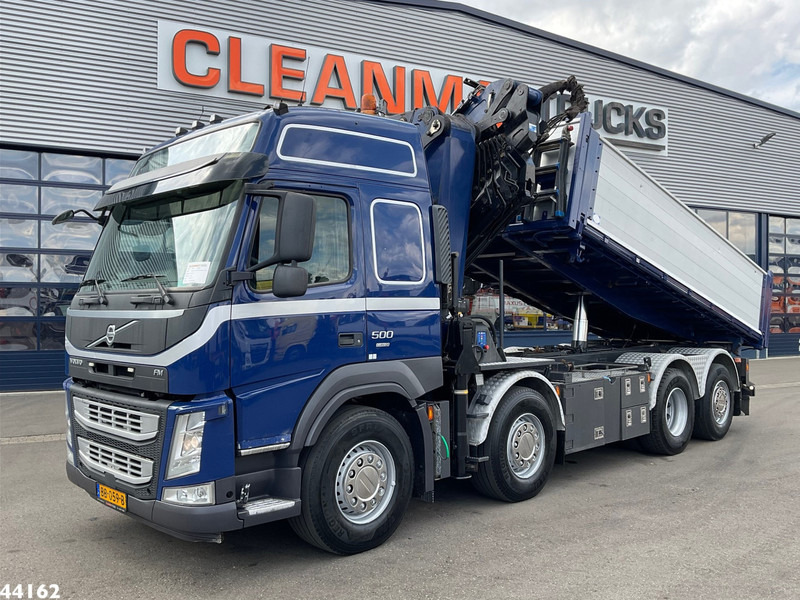 Volvo FM 500 Euro 6 HMF 50 Tonmeter laadkraan + Fly-Jib - Vinçli kamyon: fotoğraf 3 Volvo FM 500 Euro 6 HMF 50 Tonmeter laadkraan + Fly-Jib - Vinçli kamyon: fotoğraf 3