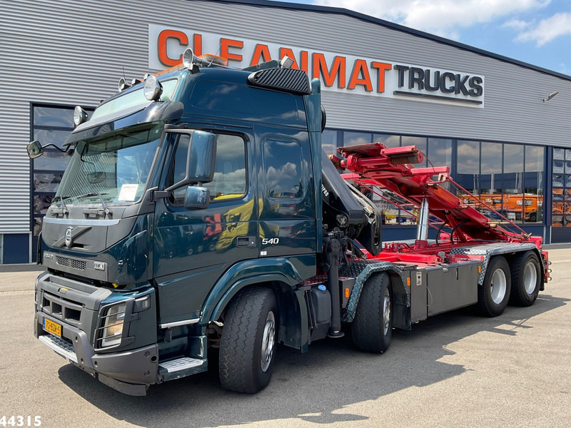 Volvo FMX 540 8x4 Euro 6 Hiab 28 Tonmeter laadkraan - Kablo sistemli kamyon, Vinçli kamyon: fotoğraf 2 Volvo FMX 540 8x4 Euro 6 Hiab 28 Tonmeter laadkraan - Kablo sistemli kamyon, Vinçli kamyon: fotoğraf 2