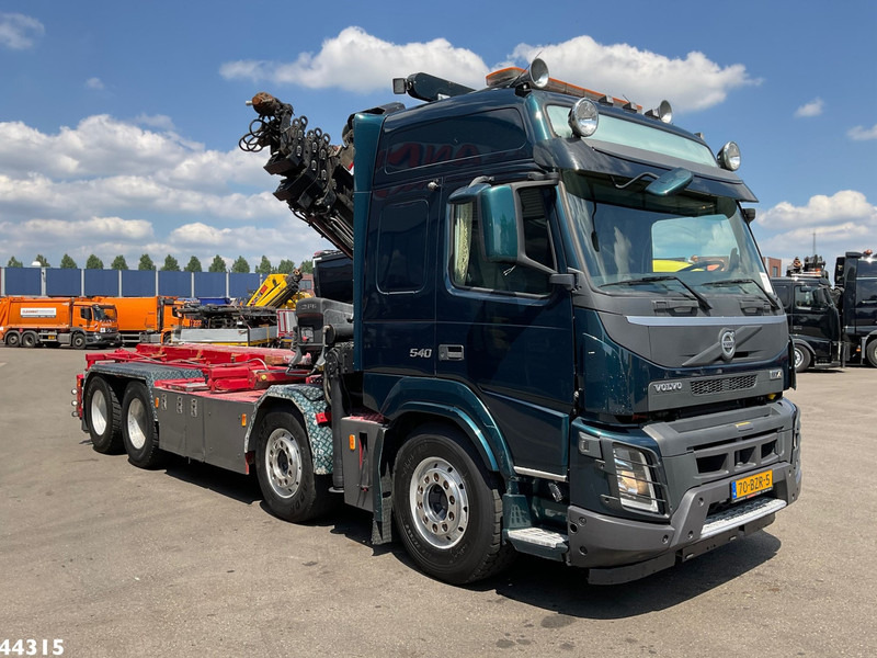 Volvo FMX 540 8x4 Euro 6 Hiab 28 Tonmeter laadkraan - Kablo sistemli kamyon, Vinçli kamyon: fotoğraf 5 Volvo FMX 540 8x4 Euro 6 Hiab 28 Tonmeter laadkraan - Kablo sistemli kamyon, Vinçli kamyon: fotoğraf 5