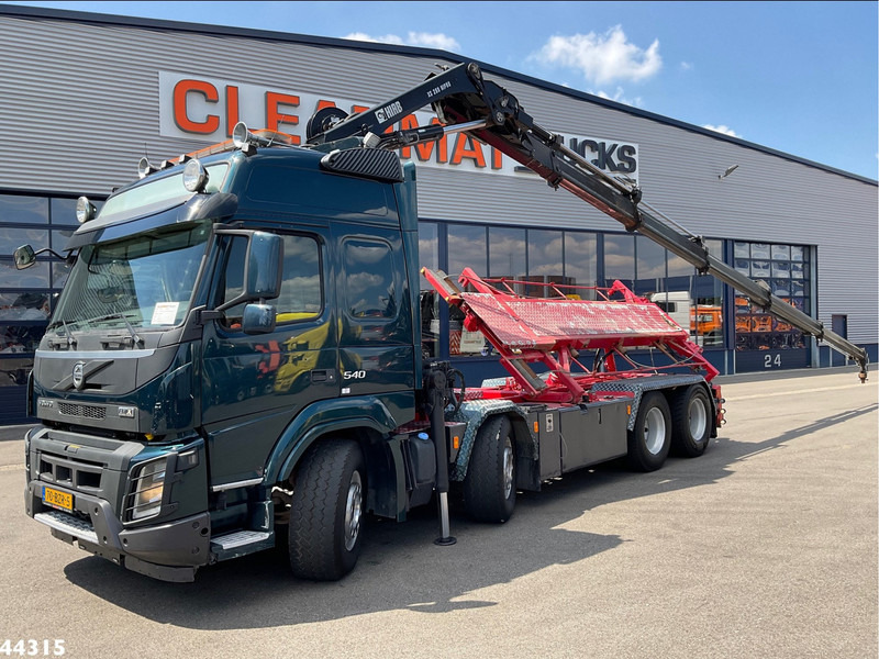 Volvo FMX 540 8x4 Euro 6 Hiab 28 Tonmeter laadkraan - Kablo sistemli kamyon, Vinçli kamyon: fotoğraf 1 Volvo FMX 540 8x4 Euro 6 Hiab 28 Tonmeter laadkraan - Kablo sistemli kamyon, Vinçli kamyon: fotoğraf 1