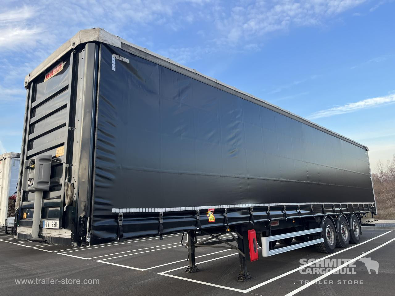 FRUEHAUF Curtainsider Standard - Tenteli dorse: fotoğraf 3 FRUEHAUF Curtainsider Standard - Tenteli dorse: fotoğraf 3
