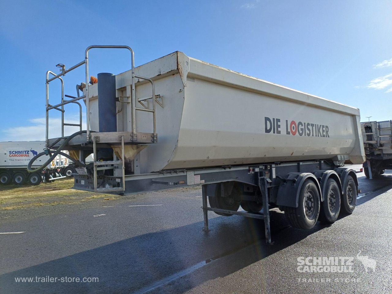 Damperli dorse LANGENDORF Auflieger Kipper Stahlrundmulde 24m³: fotoğraf 7 Damperli dorse LANGENDORF Auflieger Kipper Stahlrundmulde 24m³: fotoğraf 7