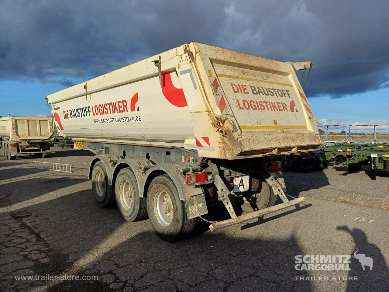MEILLER Auflieger Kipper Stahlrundmulde 26m³ - Damperli dorse: fotoğraf 3 MEILLER Auflieger Kipper Stahlrundmulde 26m³ - Damperli dorse: fotoğraf 3