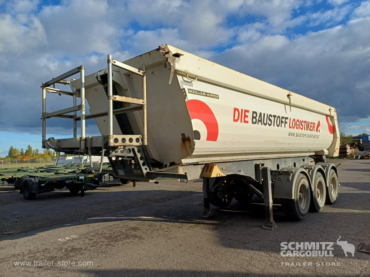 MEILLER Auflieger Kipper Stahlrundmulde 26m³ - Damperli dorse: fotoğraf 5 MEILLER Auflieger Kipper Stahlrundmulde 26m³ - Damperli dorse: fotoğraf 5