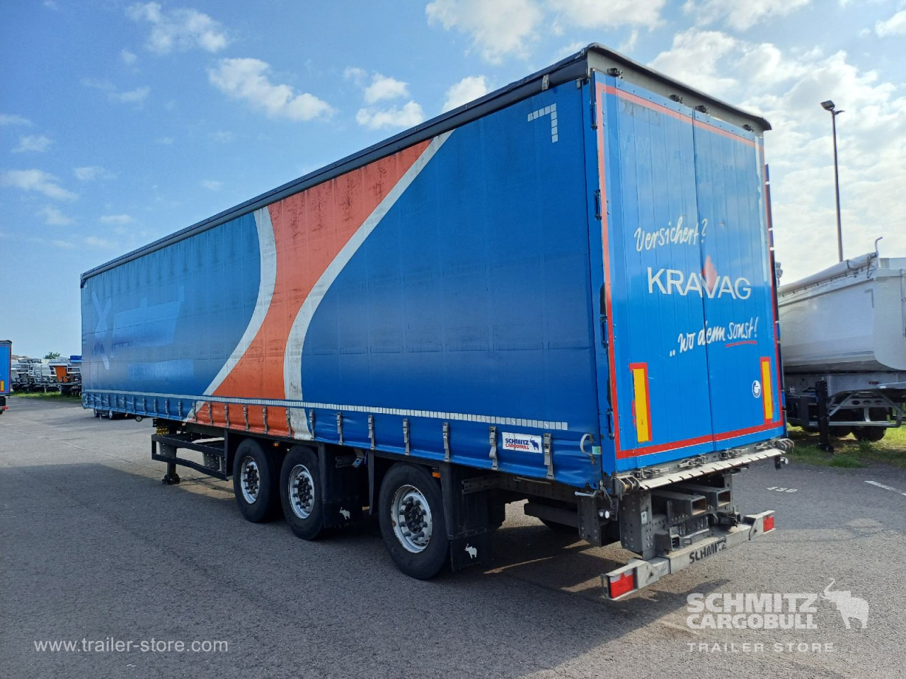 Tenteli dorse SCHMITZ Auflieger Curtainsider Standard Forklift holder: fotoğraf 8