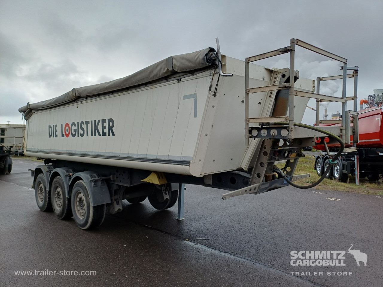 SCHMITZ Auflieger Kipper Alukastenmulde 24m³ - Damperli dorse: fotoğraf 1 SCHMITZ Auflieger Kipper Alukastenmulde 24m³ - Damperli dorse: fotoğraf 1