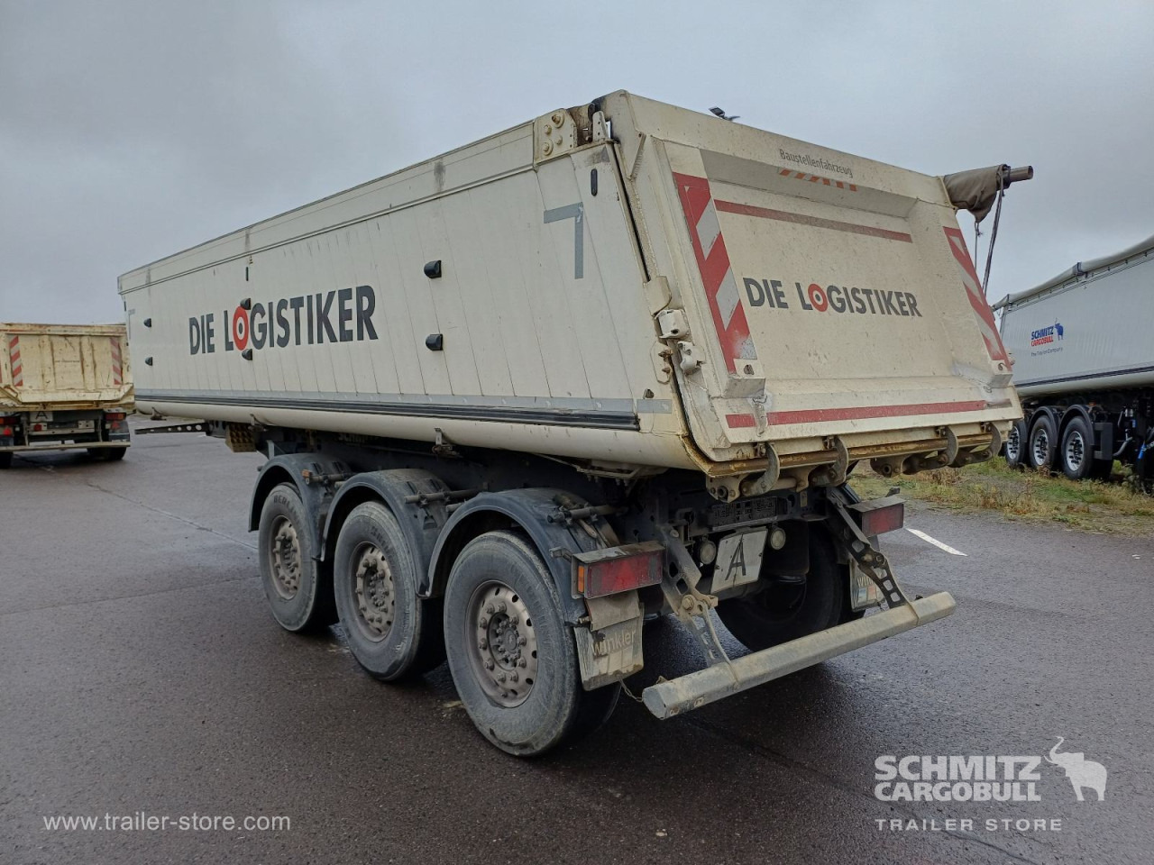 SCHMITZ Auflieger Kipper Alukastenmulde 24m³ - Damperli dorse: fotoğraf 4 SCHMITZ Auflieger Kipper Alukastenmulde 24m³ - Damperli dorse: fotoğraf 4