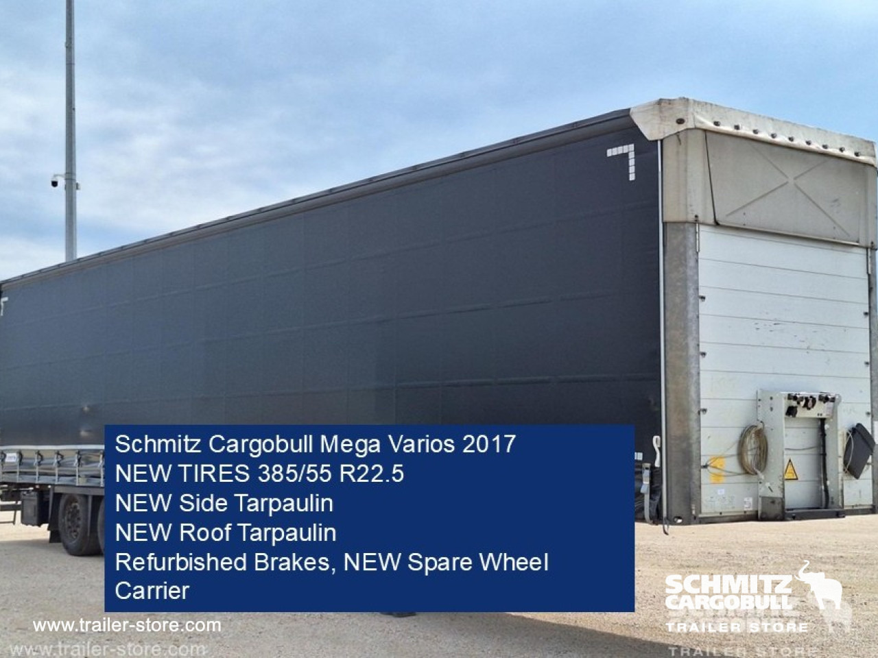 SCHMITZ Curtainsider Mega - Tenteli dorse: fotoğraf 1 SCHMITZ Curtainsider Mega - Tenteli dorse: fotoğraf 1