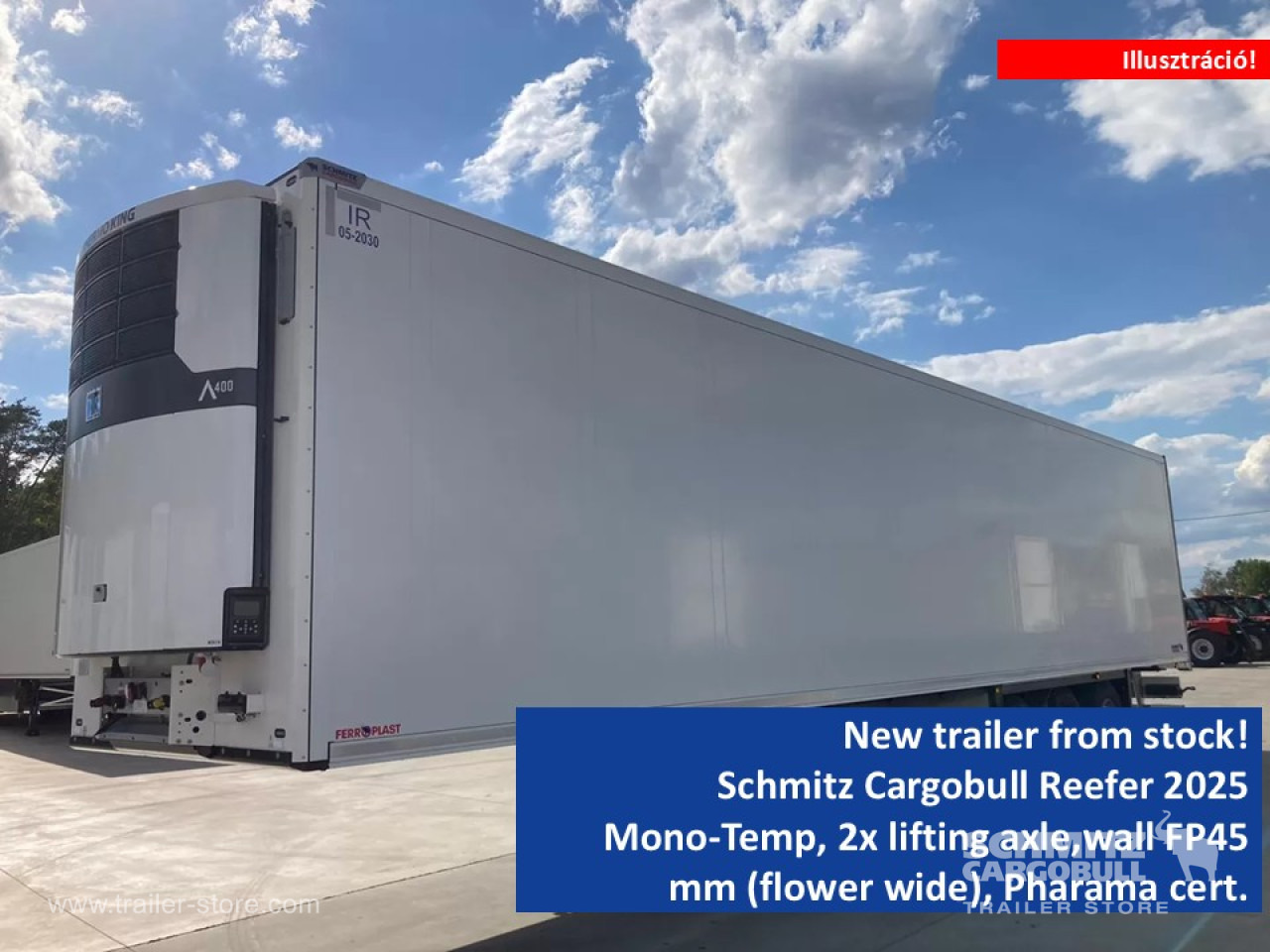 SCHMITZ Reefer Standard - Izotermik dorse: fotoğraf 1 SCHMITZ Reefer Standard - Izotermik dorse: fotoğraf 1