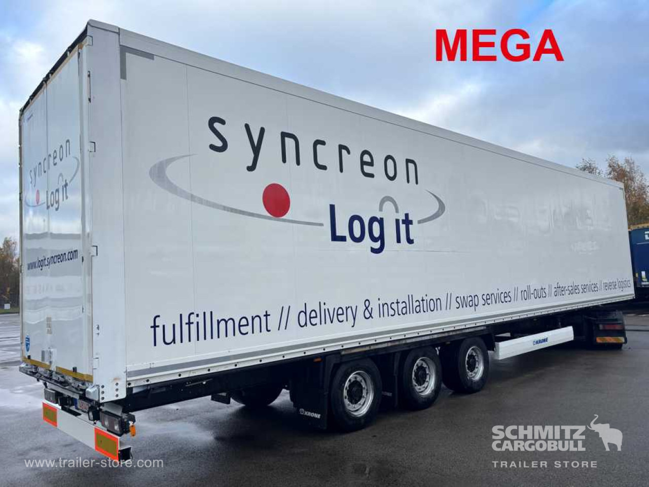 KRONE Dryfreight Standard Double deck - Kapalı karoser dorse: fotoğraf 1 KRONE Dryfreight Standard Double deck - Kapalı karoser dorse: fotoğraf 1