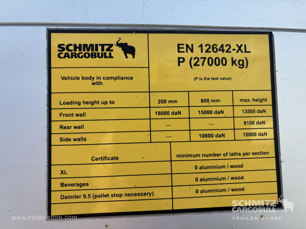 SCHMITZ Curtainsider Standard - Tenteli dorse: fotoğraf 2 SCHMITZ Curtainsider Standard - Tenteli dorse: fotoğraf 2