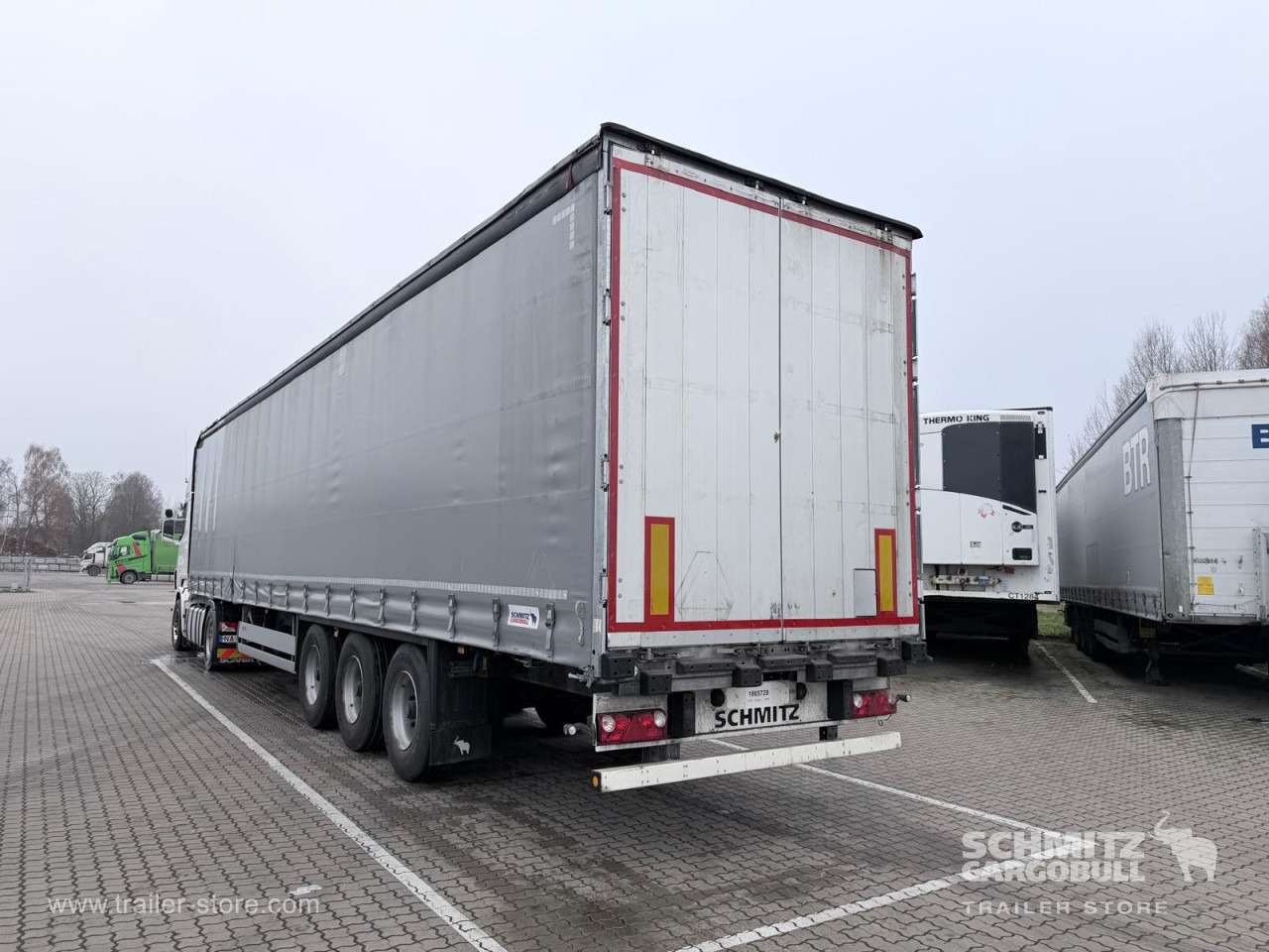 SCHMITZ Curtainsider Standard - Tenteli dorse: fotoğraf 1 SCHMITZ Curtainsider Standard - Tenteli dorse: fotoğraf 1