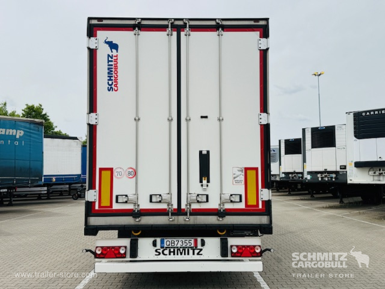 Izotermik dorse SCHMITZ Oplegger Vries Multitemp: fotoğraf 12