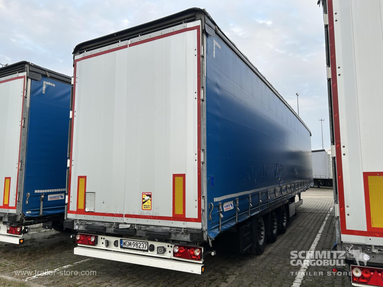 SCHMITZ Curtainsider Mega - Tenteli dorse: fotoğraf 3 SCHMITZ Curtainsider Mega - Tenteli dorse: fotoğraf 3