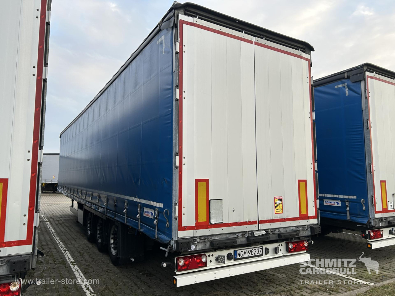 SCHMITZ Curtainsider Mega - Tenteli dorse: fotoğraf 2 SCHMITZ Curtainsider Mega - Tenteli dorse: fotoğraf 2