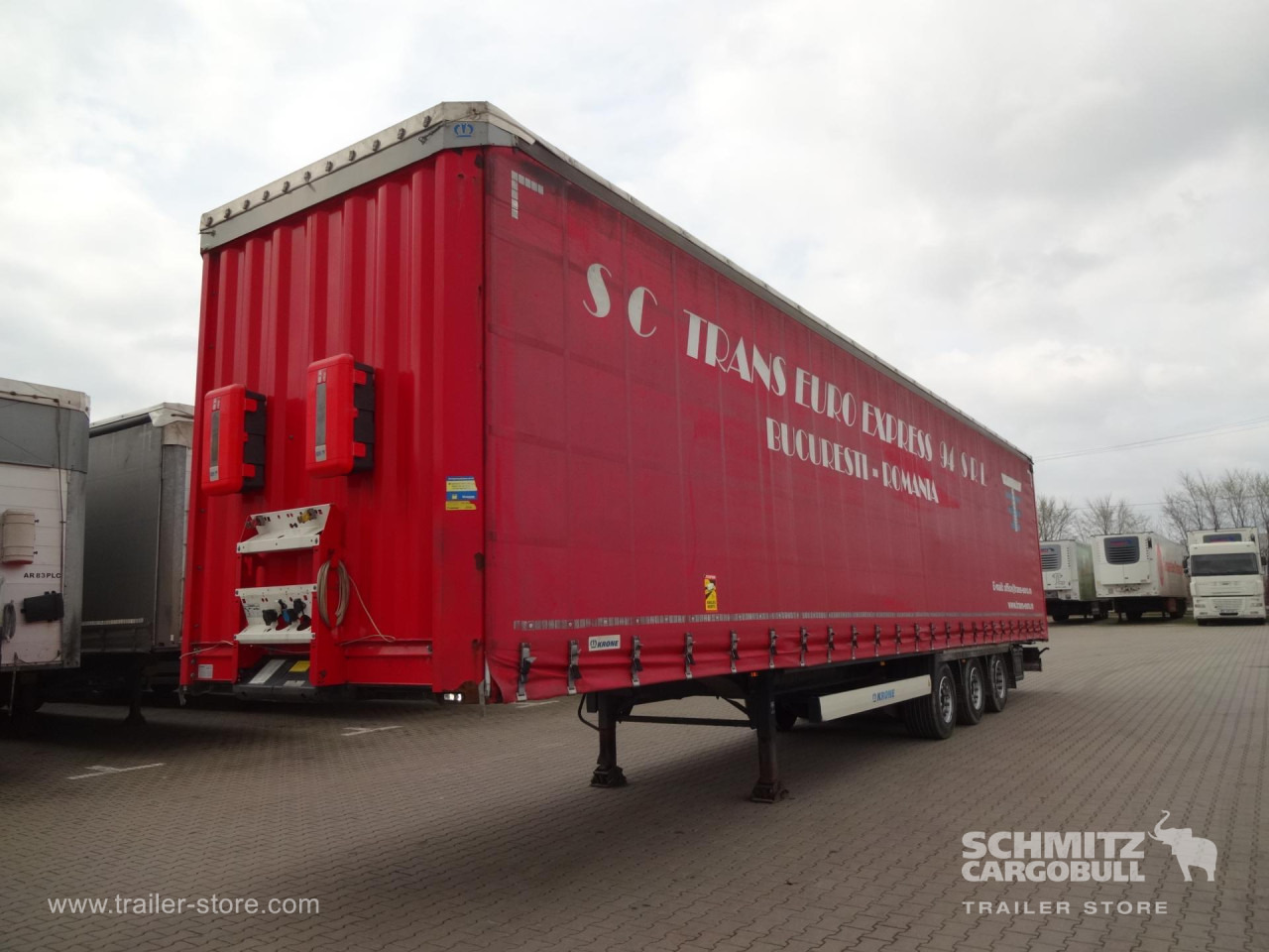 KRONE Curtainsider Mega - Tenteli dorse: fotoğraf 5 KRONE Curtainsider Mega - Tenteli dorse: fotoğraf 5